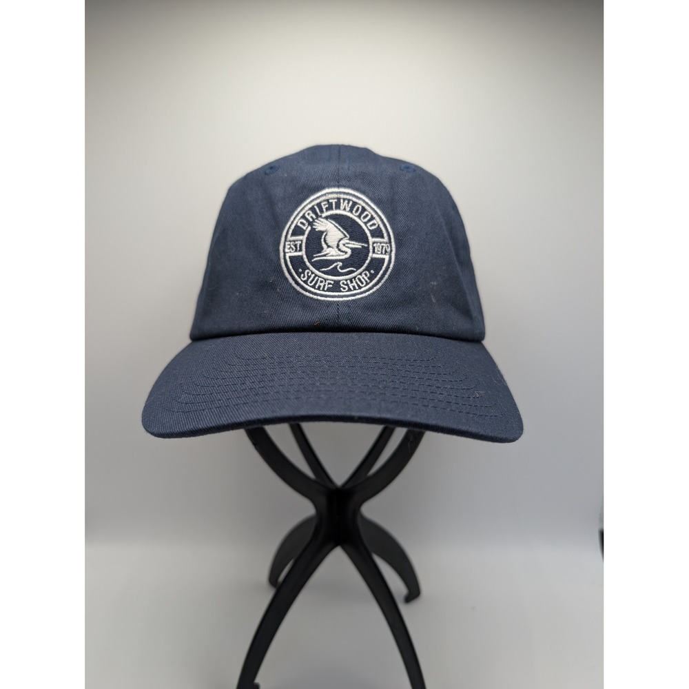 Richardson 252 Driftwood Surf Shop Navy Blue Dad Hat Adjustable Baseball Cap